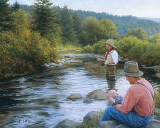 Fishing as an art - family-night.jpg